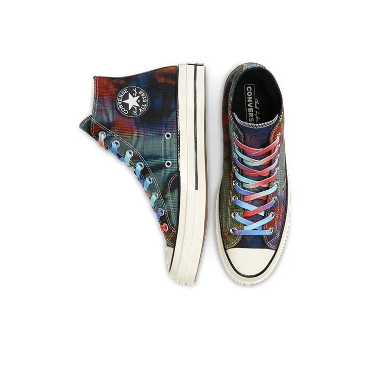 Converse Chuck Taylor All Star 70 Hi Tie Dye Plaid-3