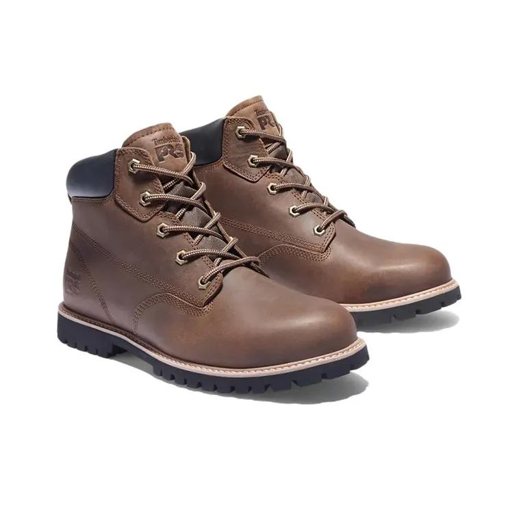 Timberland Wear-Resistant Ankle-Length Outdoor Boots Men's Dark Brown-2