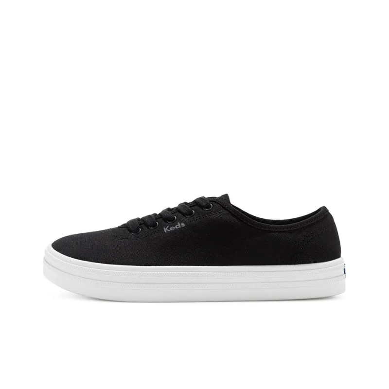 Keds Canvas Shoes Women's Low-Top Black-0