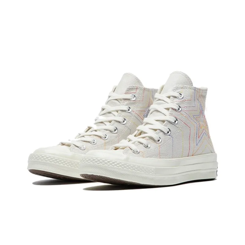 Converse Chuck Taylor All Star 70 Hi Exploding Star White Women's-2