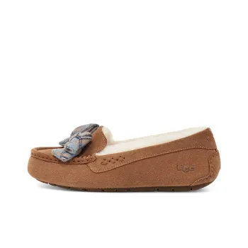 UGG Ansley Plaid Bow 'Chestnut' Women's