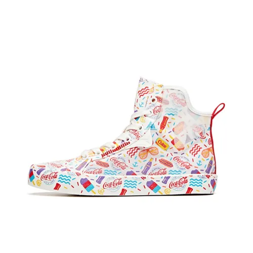 ANTA X Coca Cola Canvas 'White Multi Color' Women's