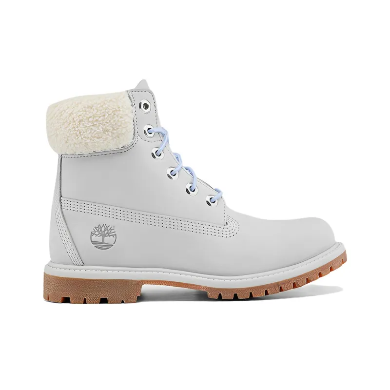 Timberland Premium 6 Inch Waterproof Boot 'Light Grey Nubuck' Women's-1
