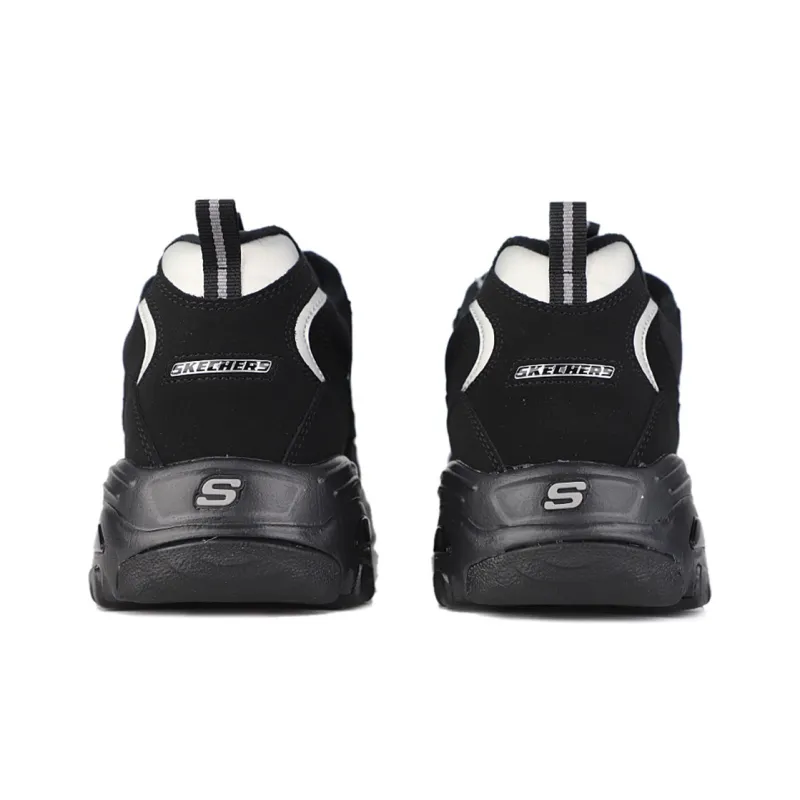 Skechers D'Lites Low Top Running Shoes Black-2