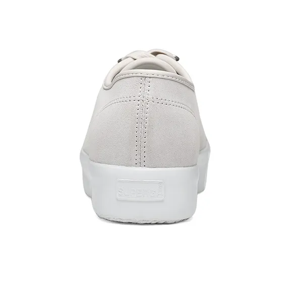 SUPERGA Slip Resistant, Abrasion Resistant, Thermal, Height Increasing Low Top Canvas Shoes Women's Gray-4
