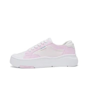 BENEUNDER Street Travel Durable Lightweight And Breathable Low Top Canvas Shoes Women's Light Begonia Pink