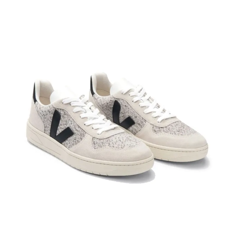 VEJA V 10 'Flannel Snow Black'-2