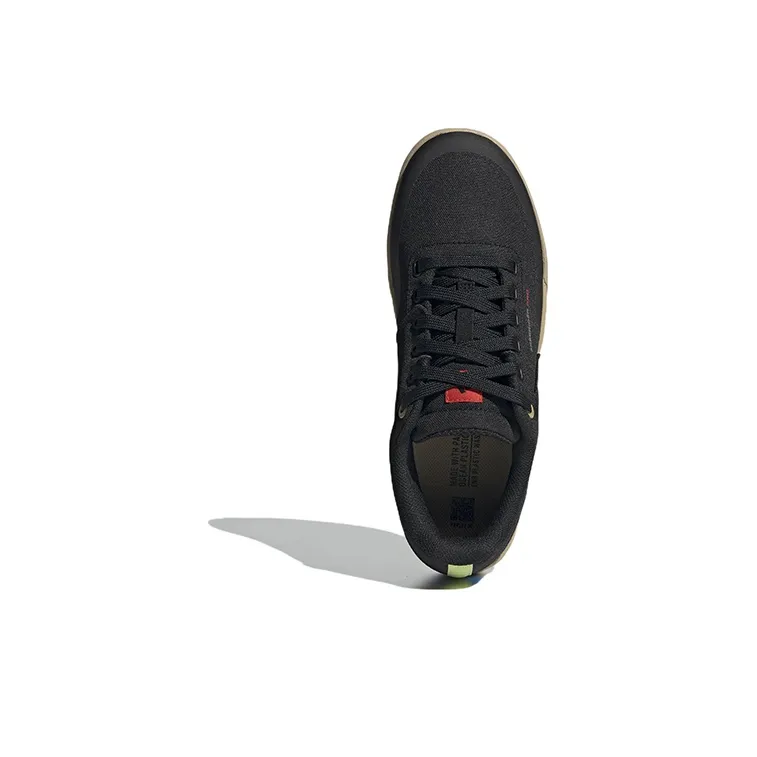 Adidas Five Ten Freerider Pro Canvas Core Black Carbon Pulse Lime-4