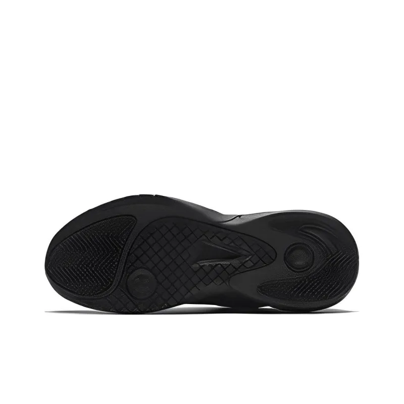 Anta ACE Anti Slip And Wear Resistant Breathable Low Top Chunky Sneakers Men's Black Gray-4
