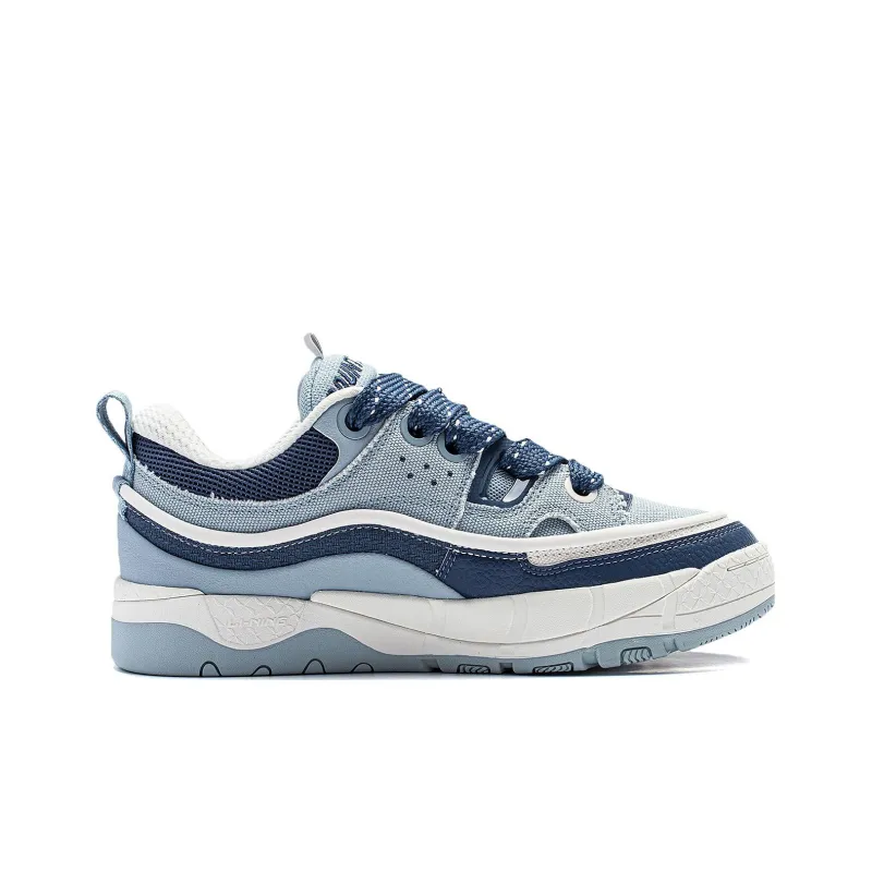 LiNing CF Tracing Honor 3.5 Anti Slip Wear Resistant Low Top Casual Shoes Men's Mist Blue-1
