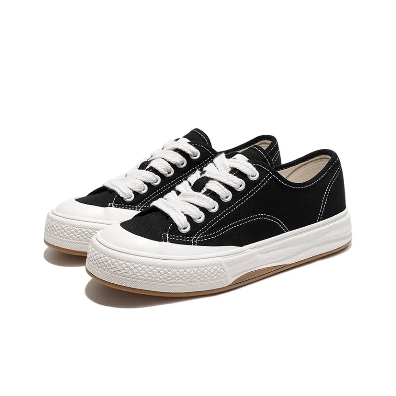 Feiyue Crazy Weekend Low Top Canvas Shoes Unisex Black-3