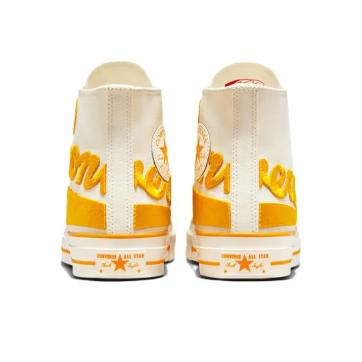 Converse Chuck 70 High Classic White Orange-4
