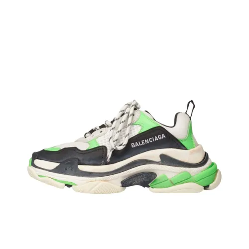 Balenciaga Triple S Green Women's