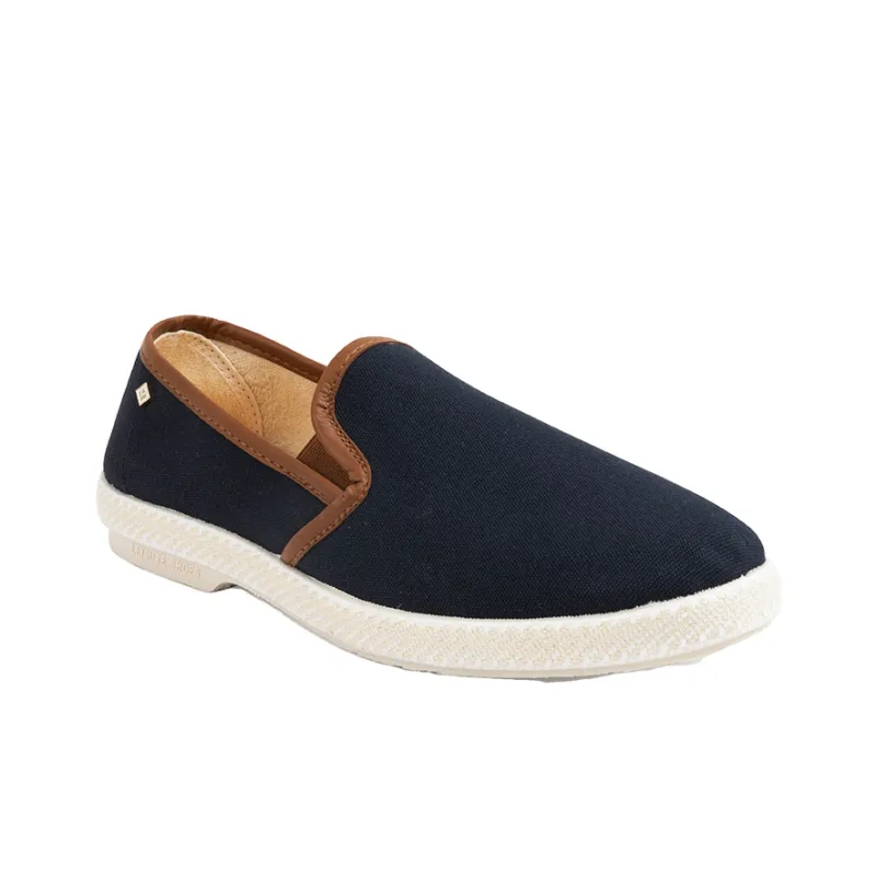 Rivieras Women's Casual Shoes Unisex Low Top Blue/Brown-2