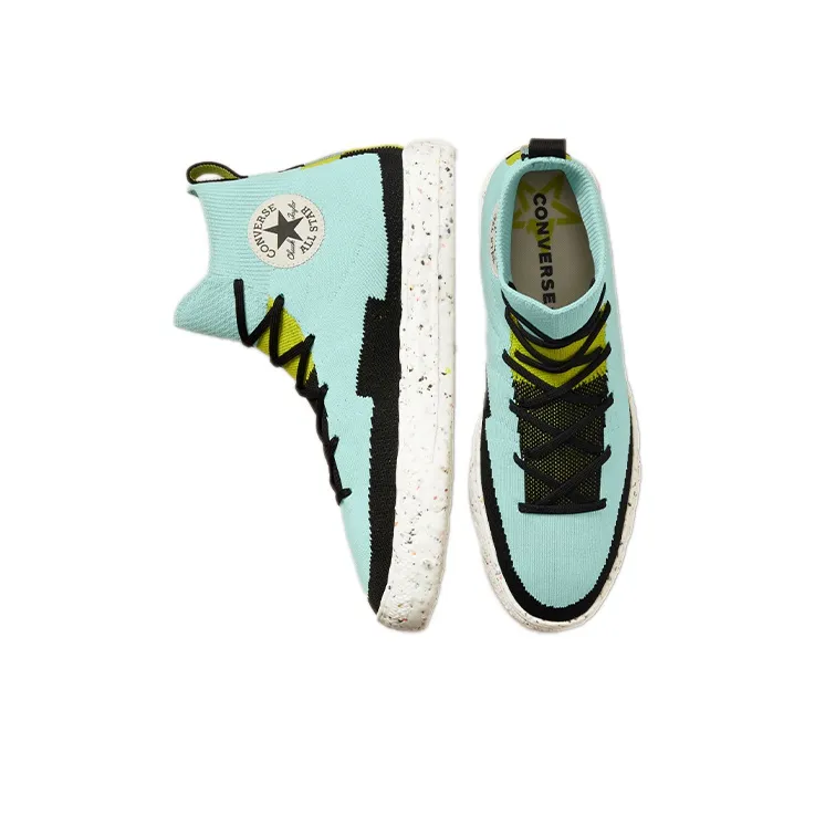 Converse Chuck Taylor All Star Knit Hi Renew Crater Soft Aloe-3