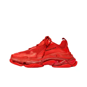 Balenciaga Triple S Clear Sole Sneaker 'Red'