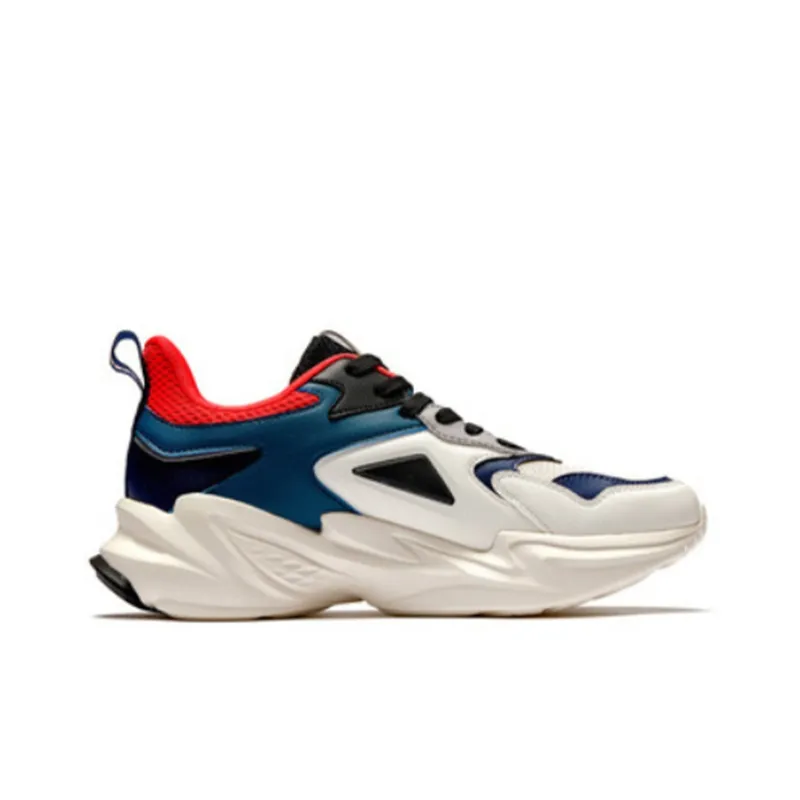 361° NFO Shock Absorbers With Slip Resistant Features Low Top Chunky Sneakers Men's Ink Teal-1