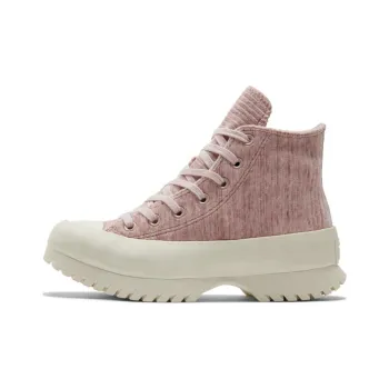 Chuck Taylor All Star Converse Lugged 2.0 High 'Striped Knit Stone Mauve'