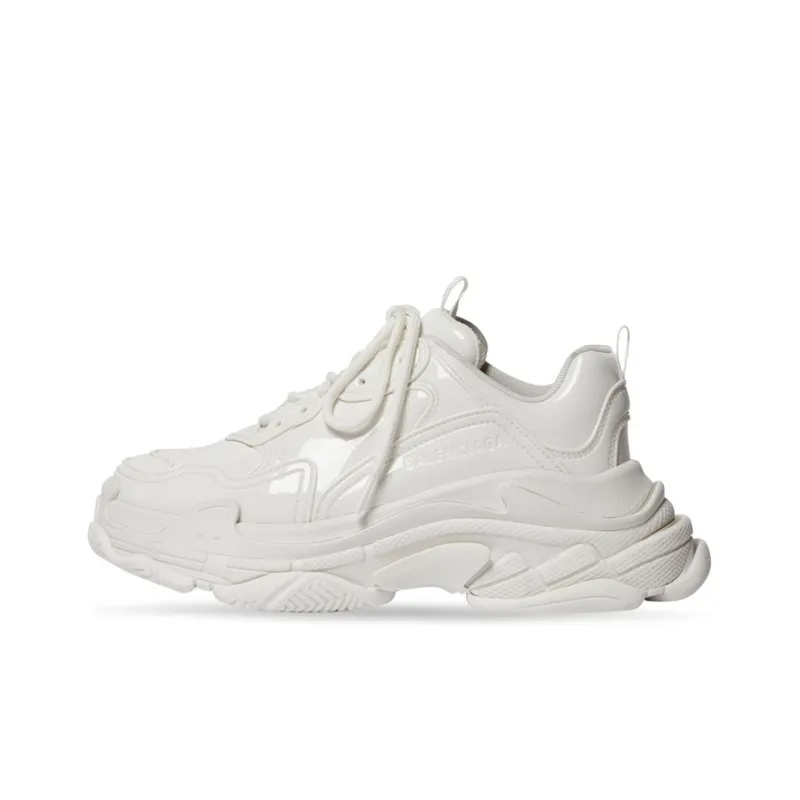 Balenciaga Triple S Sneakers 'White Rubber' Women's-0