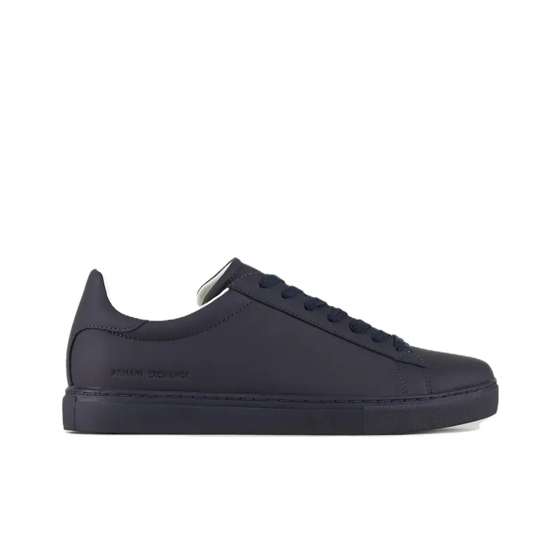ARMANI EXCHANGE Low Top Skateboard Shoes Men's Marine Blue-1