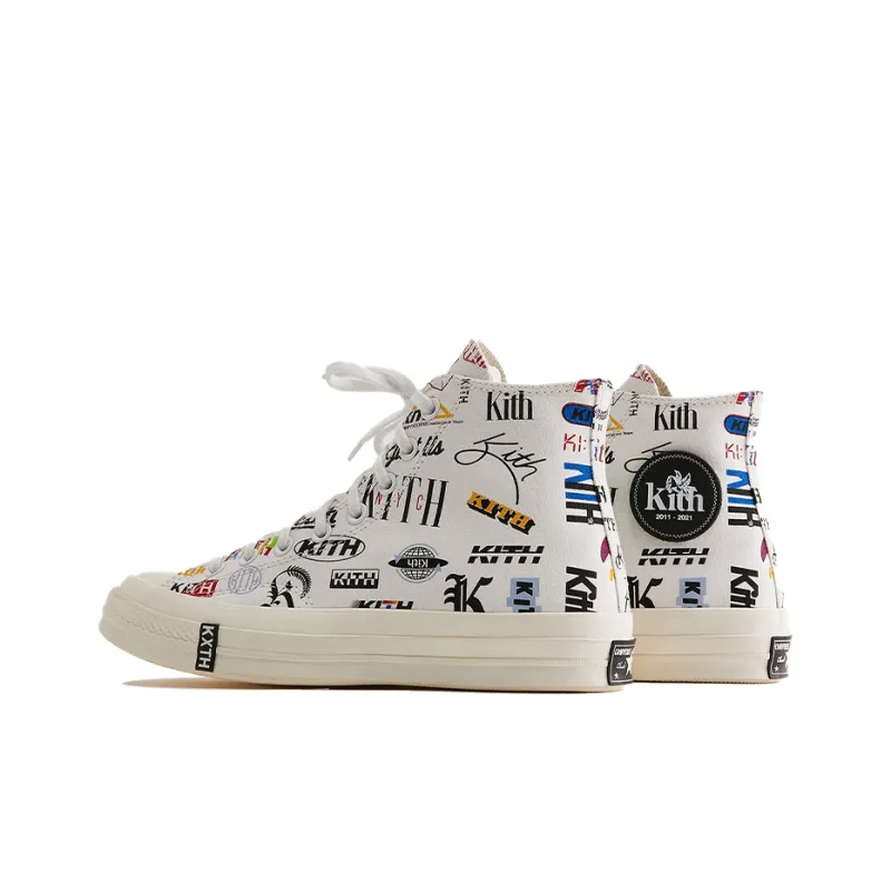 Converse Chuck Taylor All Star 70 Hi Kith 10 Year Anniversary White-4