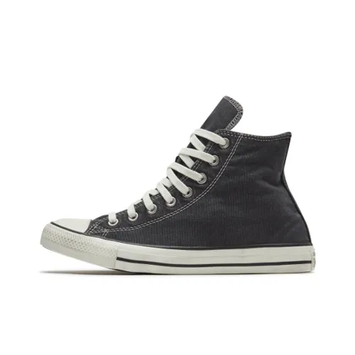 Converse Chuck Taylor All Star Canvas Shoes Unisex High-Top Gray Black