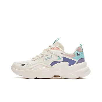 361° Chunky Sneakers Women's Low Top White/Pink/Purple