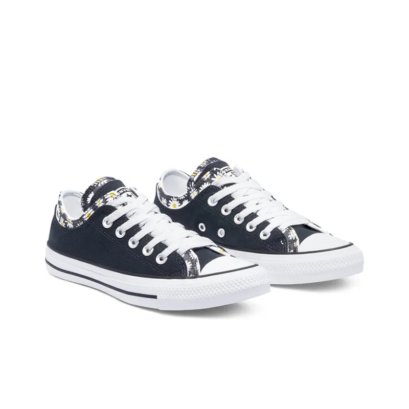 Converse Women's Chuck Taylor All Star Double Upper Low 'Black Floral'-2