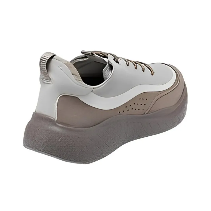 Ecco Yue Dong Low Top Chunky Sneakers Men's Taupe-2