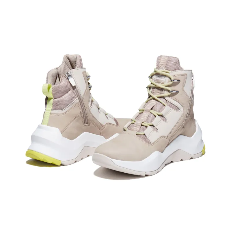 Timberland Madbury Side Zip Waterproof Boot 'Light Beige Nubuck Yellow'-3