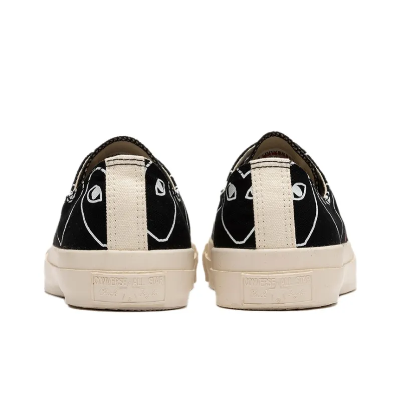Converse Cdg X Converse Chuck Taylor All Star Multi Heart Black/White/Red-3