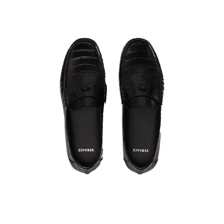 VERSACE La Medusa Women's Casual Shoes Men's Black-3