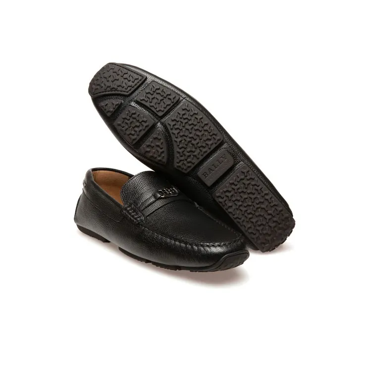 BALLY Logo-plaque Detail Loafers-2