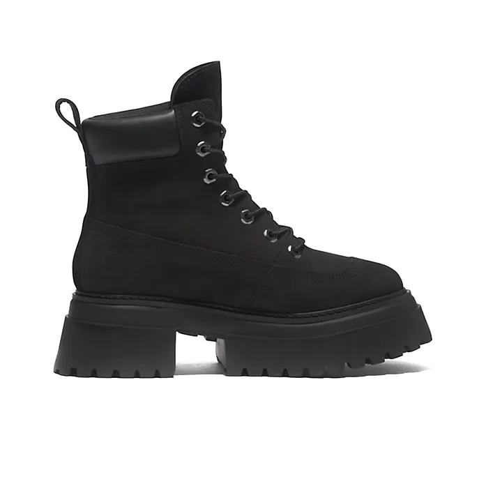 Timberland Sky 6 Inch Lace Up Boots 'Black Nubuck' Women's-1