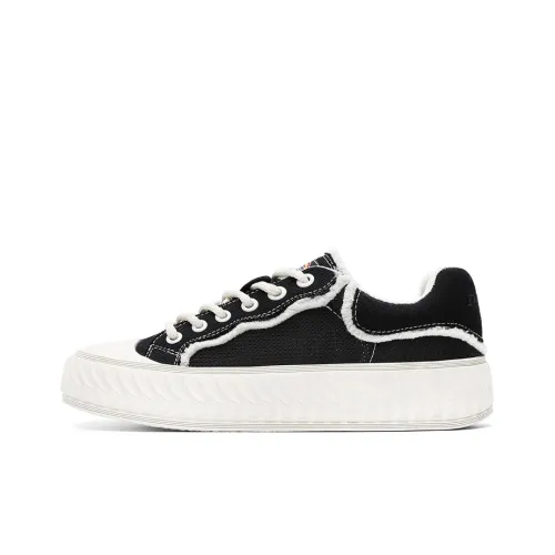 Dickies Canvas Shoes Women's Low-Top Black