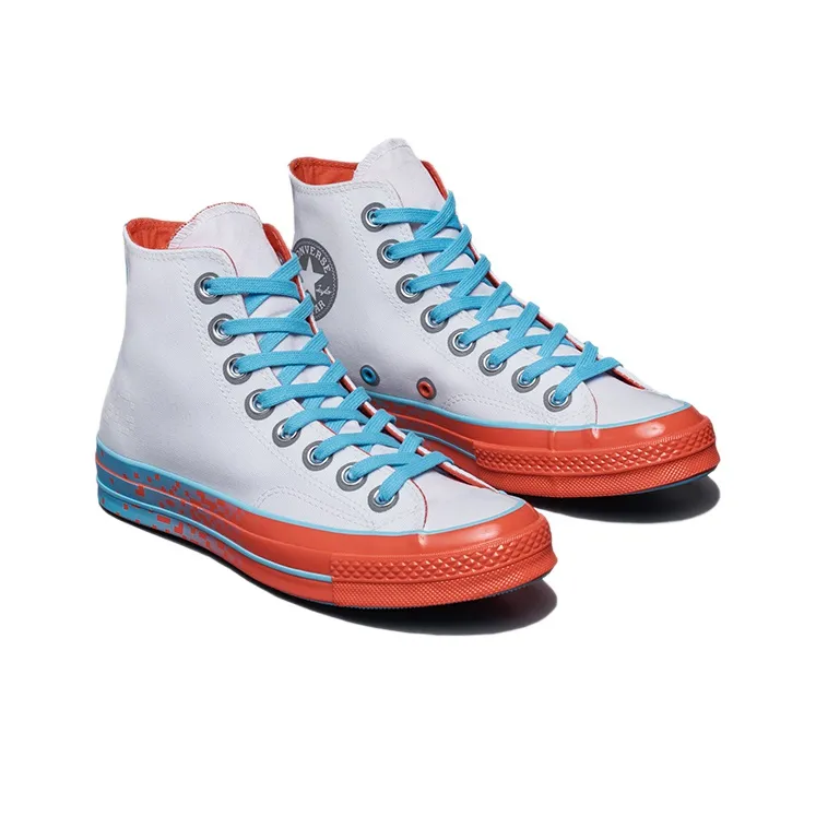 Converse Chuck Taylor All Star 1970s White/Blue/Red-2