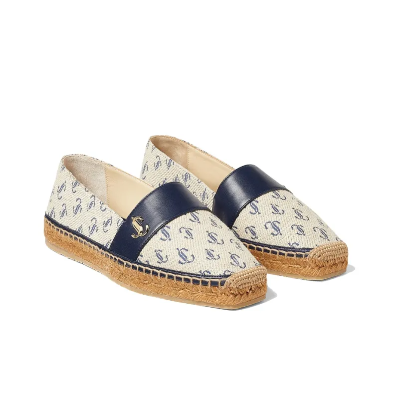 Jimmy Choo Zhou Yangjie Dru Flat Espadrilles Women's Sand Dune-2