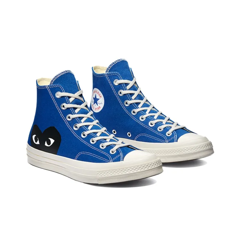 Chuck 70 Comme Des Garçons Play X Converse High 'Blue Quartz'-2