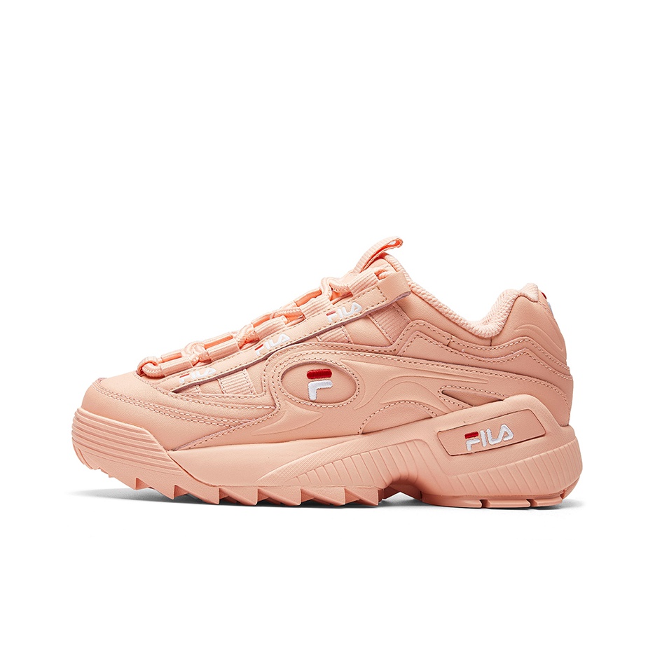 FILA D Formation Chunky Sneakers Women s Low Top Pink POIZON