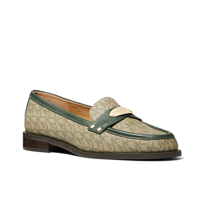 MICHAEL KORS Finley Casual Single Shoes Women's Green-2