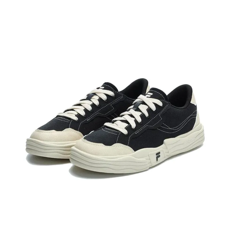 FILA FUSION Pop Ii Skate Shoes 'Black White' Women's-2