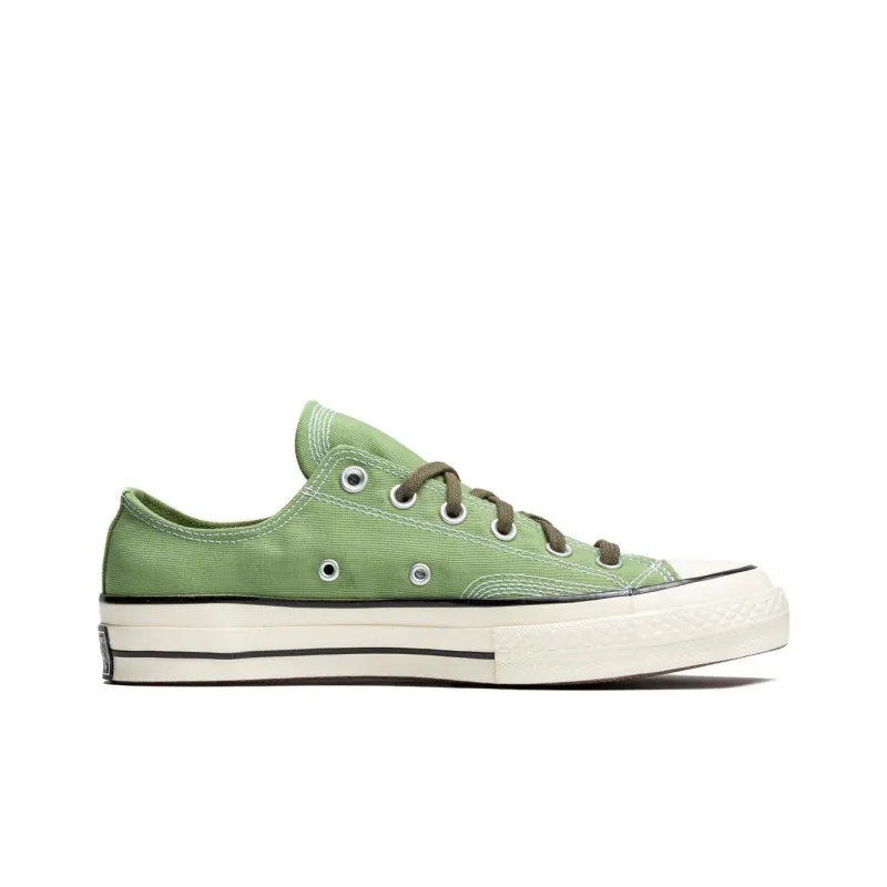 Chuck 70 Converse Low 'Jungle Cloth Alligator Green'-1