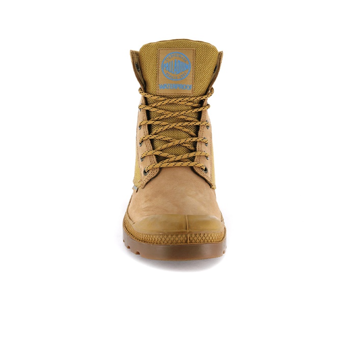 Palladium Pampa Outdoor Boots Unisex Amber Gold