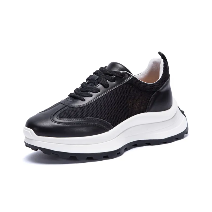 CHCH Platform Mesh Cortez Shoes Cushioned Slip-Resistant Breathable Low-Top Chunky Sneakers Women's-1