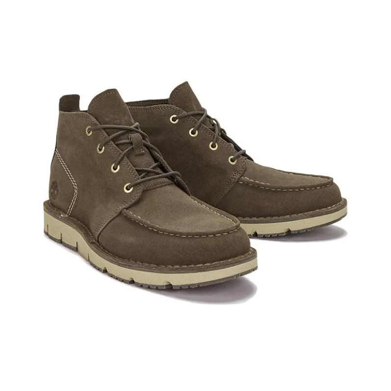 Timberland Westmore Moc Toe Chukka Boot 'Olive Green Nubuck'-2
