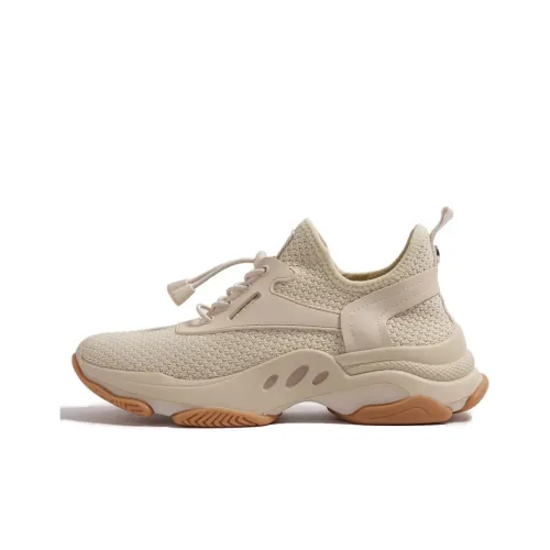 STEVE MADDEN Chunky Sneakers Women's Low-Top Beige