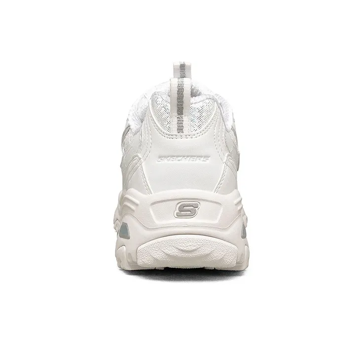 Skechers D Lites 1.0 Running Shoes White Women's-4