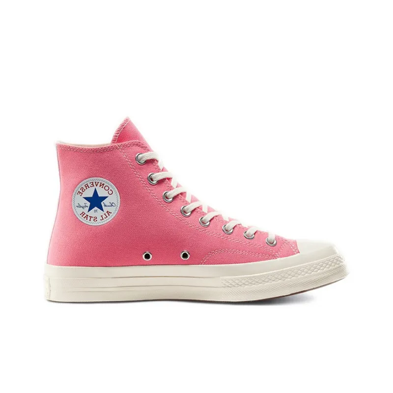 Converse Chuck Taylor All Star 70 Hi Comme Des Garcons Play Bright Pink-1