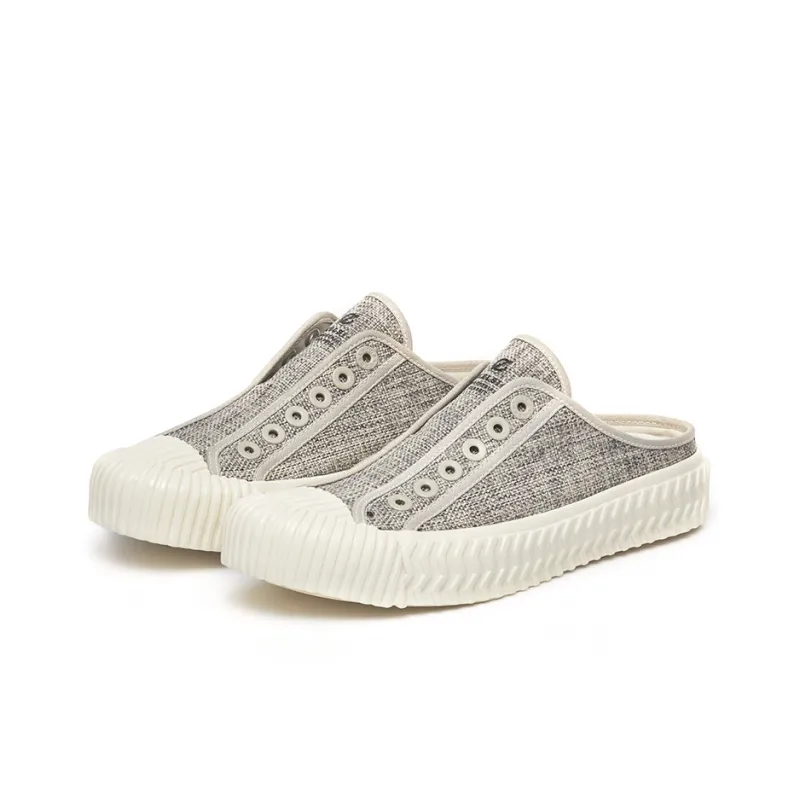 Excelsior Canvas Shoes Unisex Low Top Wood Celadon-1