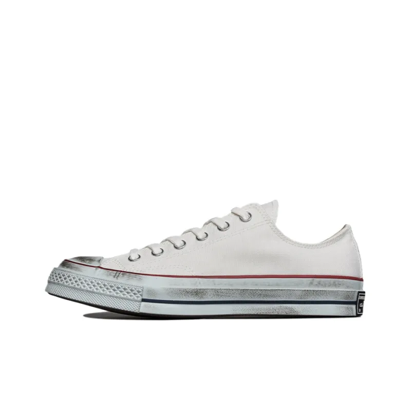 Converse Chuck Taylor All Star 1970s Canvas Shoes White/Grey-0